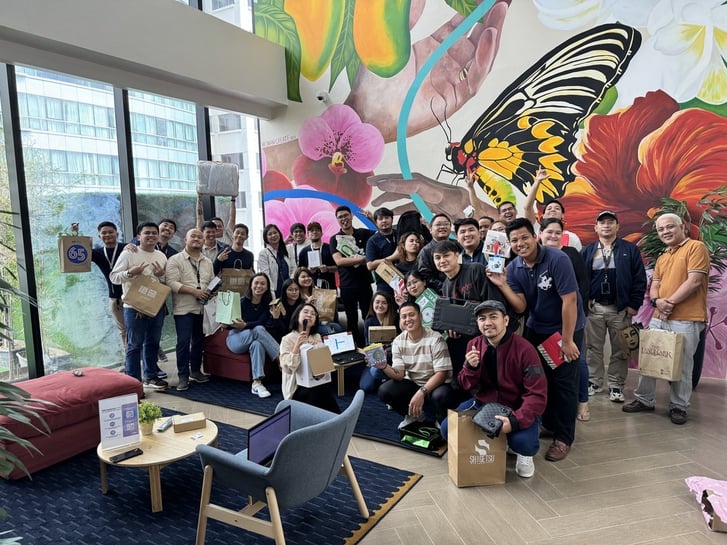 booth data#3 team christmas party