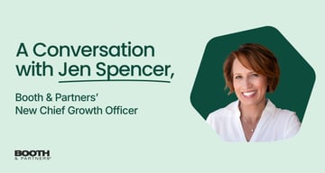 Booth's Chief Growth Officer, Jen Spencer