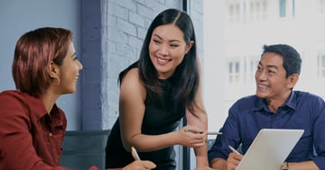 group of people in meeting