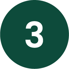 3 - circle green