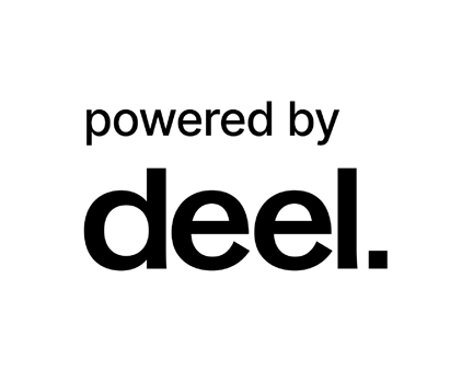 Powered by deel logo