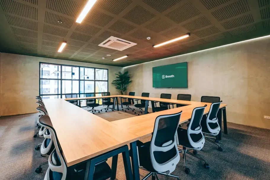 booth workspaces aguirre makati 14f skyline meeting room