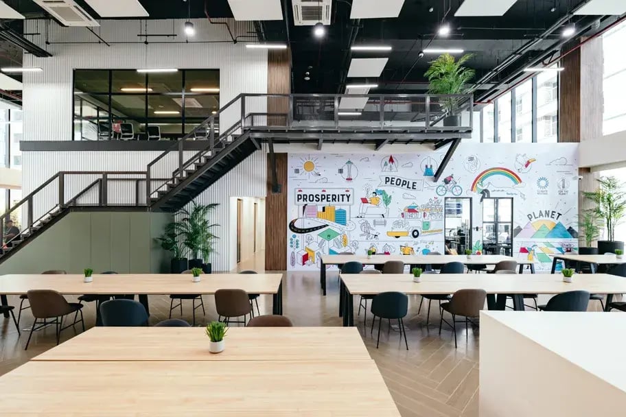 booth workspaces aguirre makati 14f open workspace